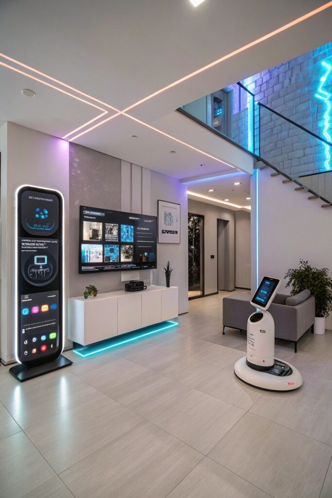 futuristic home tech — next gen smart living