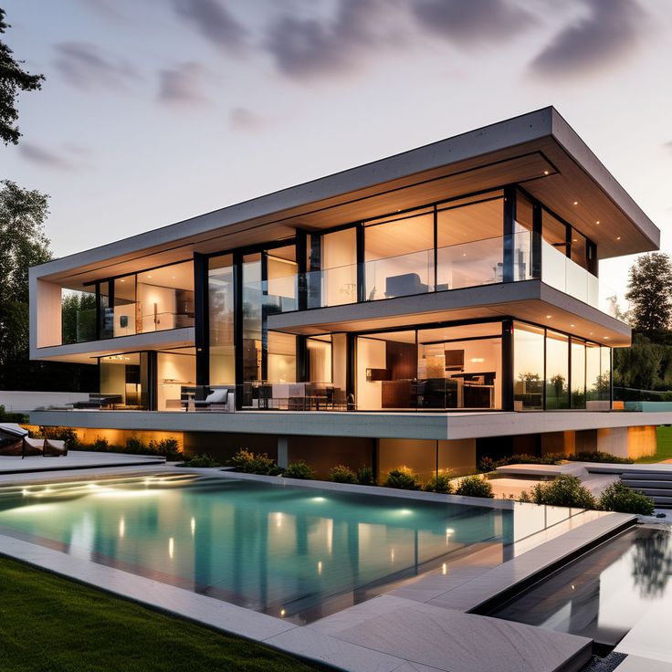 una piscina para flipar thomas nuancesdó 🔥 this sunken seating area fire