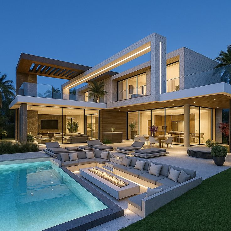 🔥✨ luxury nights, modern lights – where every corner shines elegance!